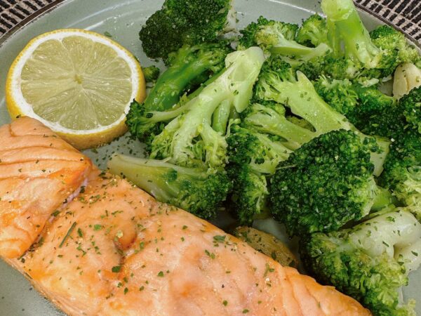 Salmón con Brócoli